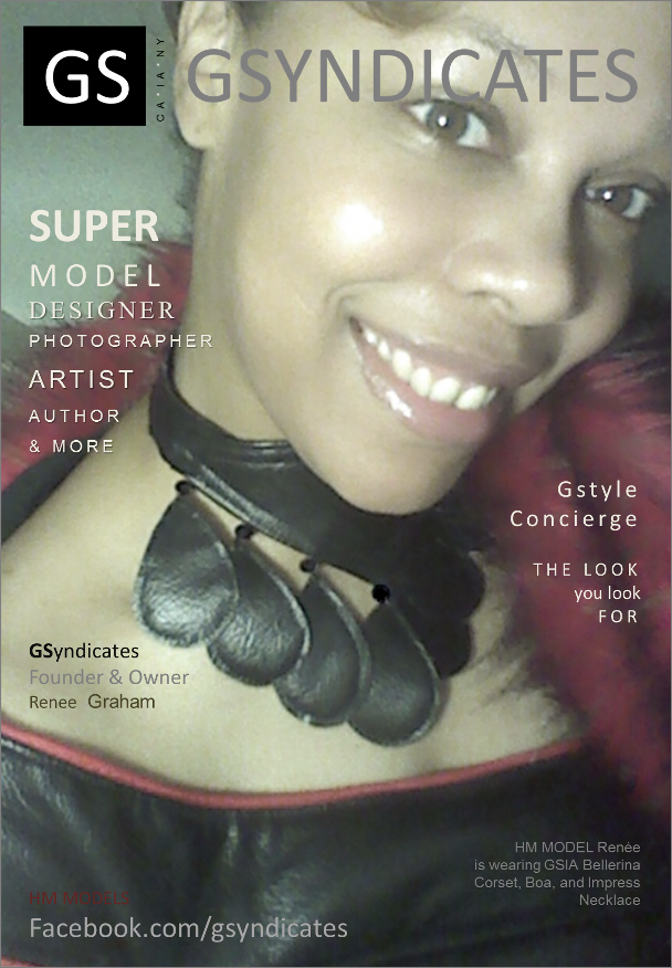 GSyndicates Founder, Shenica Graham on the cover of GSyndicates Magazine